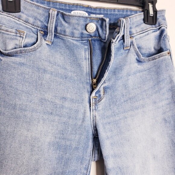 Old Navy Power Straight Leg Jeans Women's Size 2 - Picture 7 of 10